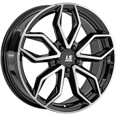 LS FlowForming RC104 7.5x18 5*112 ET40 DIA66.6 BKF Литой