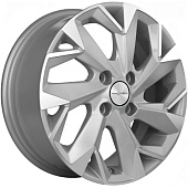 Khomen KHW 1402 5.5x14 4*98 ET35 DIA58.6 F-Silver-FP Литой