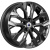 K&K Морейн 6.5x17 5*105 ET38 DIA56.6 Алмаз черный Литой