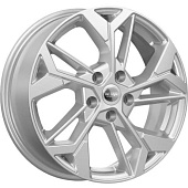 K&K КС1062 6.5x17 5*114.3 ET37 DIA66.6 Сильвер Литой