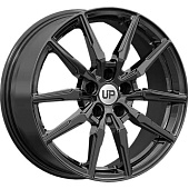 Wheels UP UP121 7x17 5*100 ET40 DIA57.1 New Black Литой
