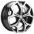 Khomen KHW 1710 6.5x17 5*120 ET60 DIA65.1 Black-FP Литой Khomen KHW 1710 6.5x17 5*120 ET60 DIA65.1 Black-FP Литой