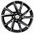 Khomen KHW 1714 7x17 5*114.3 ET45 DIA66.1 Black-FP Литой