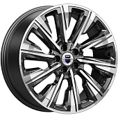 K&K Галего 7.5x19 5*112 ET40 DIA57.1 Алмаз черный Литой