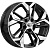 K&K КС1062 6.5x17 5*114.3 ET50 DIA54.1 Алмаз черный Литой