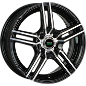 Megami MGM-1 6x15 5*114.3 ET38 DIA67.1 BKF Литой