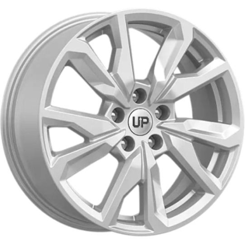 Wheels UP UP114 7x17 5*105 ET38 DIA56.6 Silver Classic Литой