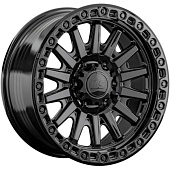 LS FlowForming RC90 9x18 6*139.7 ET15 DIA106.1 BK Литой