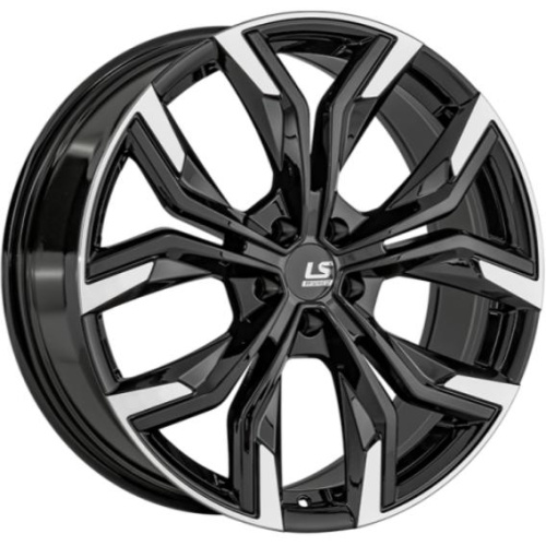LS FlowForming RC92 7.5x18 5*112 ET50 DIA66.6 BKF Литой