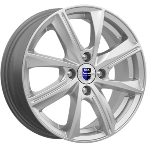 K&K Арнар 6x15 4*100 ET40 DIA60.1 Elite silver Литой