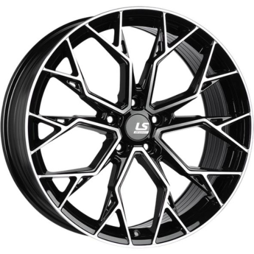 LS FlowForming RC61 9x20 5*108 ET35 DIA65.1 BK Литой