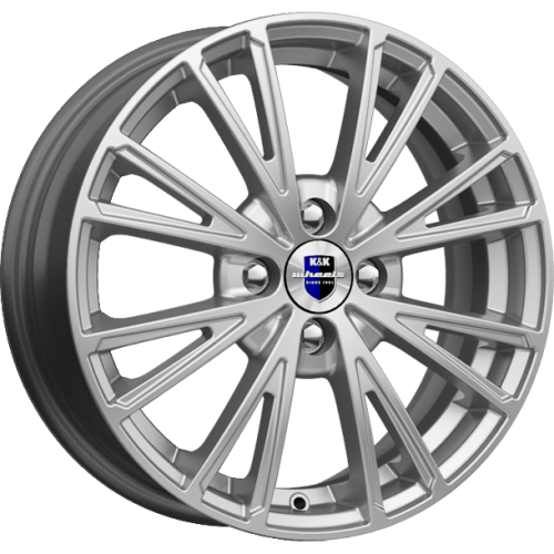 K&K Меандр 6x16 4*100 ET40 DIA67.1 Сильвер Литой