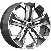 K&K КР015 7.5x19 5*108 ET36 DIA65.1 Алмаз графит Литой