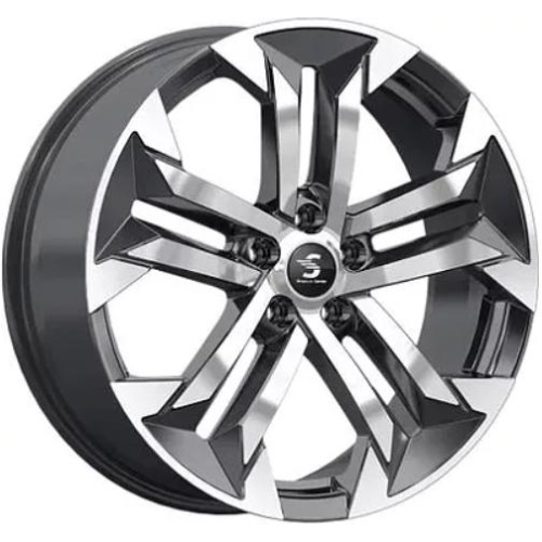 K&K КР015 7.5x19 5*108 ET47 DIA60.1 Алмаз графит Литой