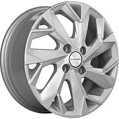 Khomen KHW 1402 5.5x14 4*100 ET43 DIA67.1 Black Литой