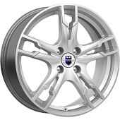 K&K Солар 7x17 4*100 ET43 DIA60.1 Elite silver Литой