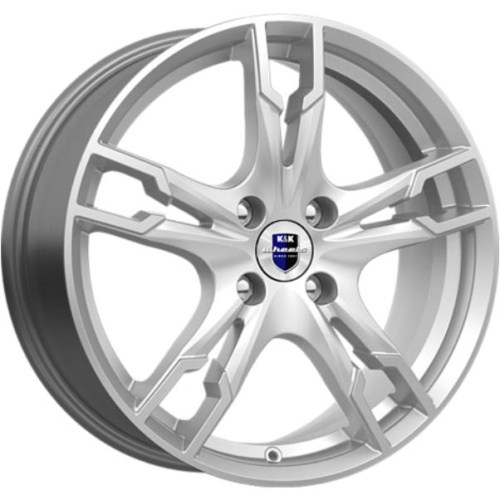 K&K Солар 7x17 4*100 ET43 DIA60.1 Elite silver Литой