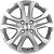 Khomen KHW 1503 6x15 4*100 ET40 DIA60.1 F-Silver-FP Литой
