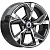 K&K Кайан 7.5x18 5*114.3 ET45 DIA67.1 Алмаз черный Литой