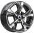 K&K Кайан 7.5x18 5*114.3 ET40 DIA66.1 Алмаз черный Литой