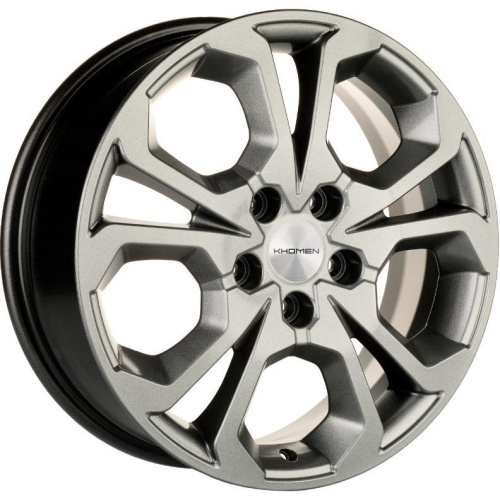 Khomen KHW 1711 6.5x17 5*114.3 ET50 DIA64.1 Gray Литой