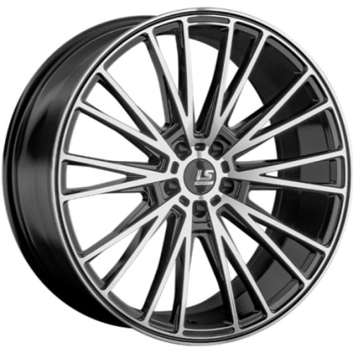LS FlowForming RC60 9x21 5*120 ET40 DIA72.6 BK Литой