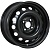 Trebl 64E45M 6x15 4*114.3 ET45 DIA66.1 Black Штампованный