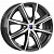 K&K Арнар 6x15 4*100 ET40 DIA60.1 Алмаз черный Литой