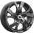 K&K Палермо 6.5x16 5*114.3 ET43 DIA67.1 Дарк платинум Литой