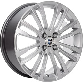 K&K Сильверстоун 6.5x17 4*100 ET41 DIA60.1 Elite silver Литой