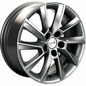 Khomen KHW 1507 6x15 5*100 ET38 DIA57.1 Gray-FP Литой