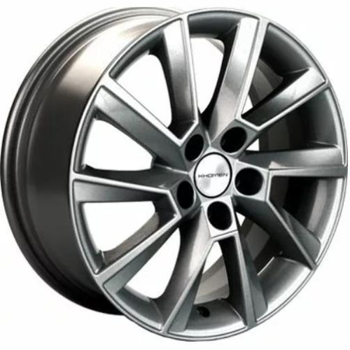 Khomen KHW 1507 6x15 5*100 ET38 DIA57.1 Gray-FP Литой