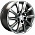 Khomen KHW 1507 6x15 5*100 ET40 DIA57.1 Gray-FP Литой
