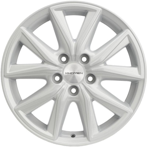Khomen KHW 1706 7x17 5*114.3 ET39 DIA60.1 F-Silver Литой