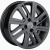 Khomen KHW 1609 6x16 4*100 ET50 DIA60.1 Gray Литой