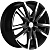 Khomen KHW 1905 7.5x19 5*110 ET40 DIA67.1 Black-FP Литой