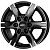 Alutec Titan 7x16 6*139.7 ET55 DIA93.1 Black front polished Литой