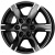 Alutec Titan 7x16 6*139.7 ET55 DIA93.1 Black front polished Литой