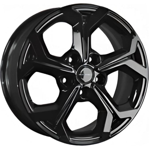 Khomen KHW 1606 6.5x16 5*114.3 ET43 DIA67.1 Black Литой