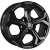 Khomen KHW 1606 6.5x16 5*114.3 ET43 DIA67.1 Black Литой Khomen KHW 1606 6.5x16 5*114.3 ET43 DIA67.1 Black Литой