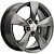 Khomen KHW 1504 6x15 5*100 ET43 DIA57.1 Gray Литой