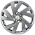 Khomen KHW 1801 7.5x18 5*112 ET43 DIA57.1 Gray Литой