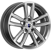 K&K Каланг 6.5x17 5*112 ET43 DIA66.6 Дарк платинум Литой
