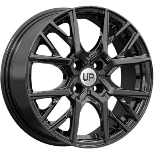 Wheels UP UP124 6.5x16 4*100 ET45 DIA67.1 New Black Литой