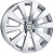 N2O Y252 6.5x15 4*114.3 ET40 DIA73.1 Silver Литой