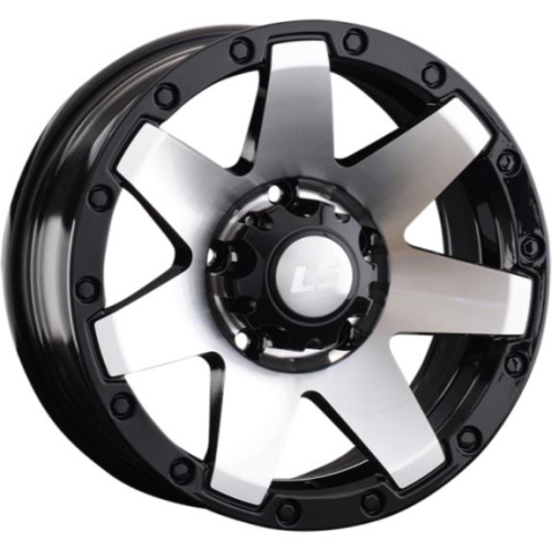 LS 881 7x16 5*139.7 ET10 DIA108.6 BKF Литой