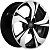 Khomen KHW 1724 7x17 5*108 ET36 DIA65.1 Black-FP Литой
