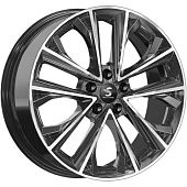 K&K КР012 7x18 5*108 ET36 DIA65.1 Алмаз черный Литой