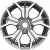 Khomen KHW 1715 7x17 5*112 ET40 DIA57.1 Gray-FP Литой