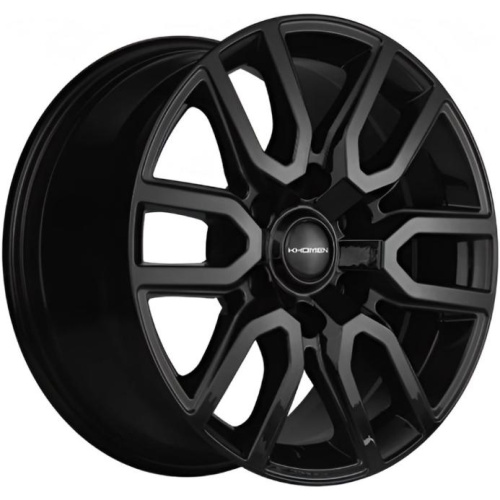 Khomen KHW 1723 8x17 6*139.7 ET25 DIA106.1 Black Литой